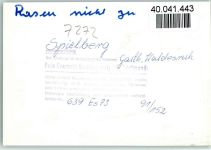 72213 W7272 Spielberg b Nagold FOTO KEINE AK Gasthaus Waldesruh