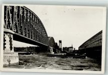 3001 Rotterdam 1949 Foto AK Maasbrücke