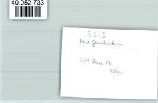 37581 W3353 Bad Gandersheim FOTO KEINE AK