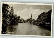 8000 Zwolle 1948 Foto AK Stadsgracht
