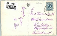 Lokeren Foto AK Grand Place Kirche Geschäft