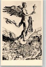 Kupferstich Nemesis Dürer, A. Künstlerkarte