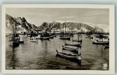 Lofoten Winter Hafen