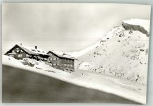 Schwarzwasserhütte Winter Hüttenstempel