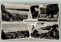 78354 W7767 Sipplingen Foto AK Panorama des Ortes am Obersee mit Pfarrkirche St. Martin und Haldenhof