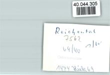76593 W7562 Reichental , Baden FOTO KEINE AK Haus am Hang