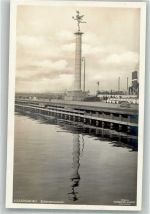 Helsingborg Hälsingborg Foto AK Schifffahrts- Denkmal Hafen