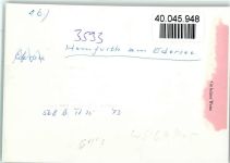 34549 W3593 Hemfurth FOTO KEINE AK Luftaufnahme