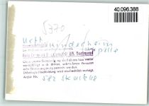 53925 W5370 Urft FOTO KEINE AK Kinderheim Kapelle Innenaufnahme