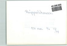57334 W5928 Rüppershausen FOTO KEINE AK Ortsansicht