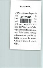 San Francesco Saverio Italienisches Heiligenbild AKU2 Heiligenbild