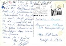 83324 W8222 Ruhpolding - Dorfplatz Kurgarten Kronentanz Kurhaus Rauschberg-Bahn