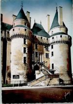 37130 Langeais - Velo Treppe zum Schloß