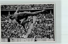 Stradlespringer Johnson USA Olympiade 1936 Sammelbild Band II Gruppe 58 Olympiade 1936