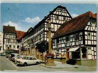 74722 W6967 Buchen (Odenwald) - Am Bild Fachwerkhäuser