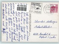 23769 W2448 Fehmarn - Fehmarnsundbrücke Fähre Rathaus Fischkutter Kirche