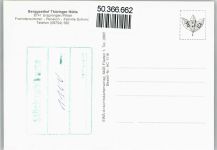97645 W8745 Urspringen , Rhön - Berggasthof Thüringer Hütte