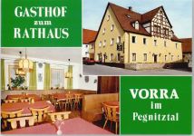 91247 W8561 Vorra , a d Pegnitz - Gasthaus, Pension Zum Rathaus