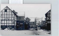 35099 W3559 Bottendorf , Kr Frankenberg, Eder - Haus Fußgänger Schnee Straße