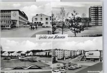 63179 W6053 Hausen , Kr Offenbach am Main - Biebererstraße Minigolf Auto Baum Haus
