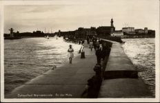 18055 O2540 Warnemünde - Foto 10x14 cm