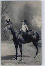 erster Ritt Adel Prinz Wilhelm