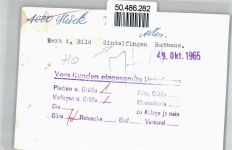 71063 W7032 Sindelfingen - Foto-Karte, Rathaus