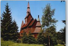 38640 W3380 Hahnenklee-Bockswiese , Oberharz - Gustaf Adolf Kirche