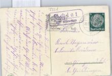 W7321 Schlat Landpoststempel, Neujahr Landpost