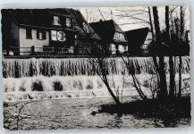 75196 W7537 Singen , Kr Pforzheim - Wasserfall