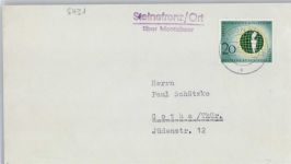 W5431 Steinefrenz Landpoststempel Landpost KEINE AK