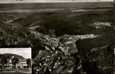 75339 W7545 Höfen an der Enz - Fliegeraufnahme, Hotel zum Ochsen