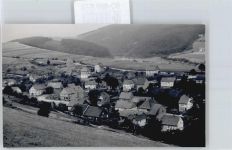 34508 W3542 Schwalefeld - Foto Feld Haus Baum Berg