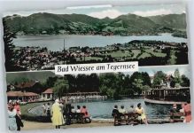 83707 W8182 Bad Wiessee - Dampfschiff, Teilansicht, Tegernsee