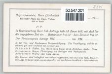 94252 W8371 Bayerisch Eisenstein - Balkon zum Araber