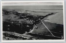 18565 O2346 Kloster , Hiddensee - Luftaufnahme