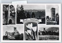 75385 W7264 Zavelstein - Panorama Burg Ruine