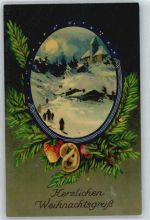 No.770 , Weihnachten Wenau Künstlerkarte