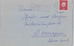 W4471 Niederlangen Landpoststempel Landpost KEINE AK