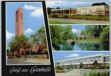 22844 W2000 Garstedt b Hamburg - Gymnasium , Bücherei