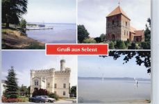 24238 W2319 Selent , Holst - Kirche, Burg