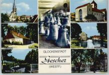 48712 W4423 Gescher - Kirche, Alfers Mühle, Haus Hall, Glocken