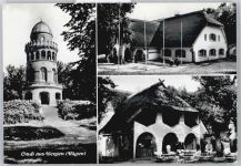 18528 W8052 Bergen , Rügen - Denkmal, Gaststätte