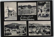 98587 O6081 Steinbach-Hallenberg , Kurort - Schwimmbad, Rathaus, Ehrenmal
