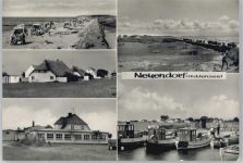 18565 O2359 Insel Hiddensee - Cafe Stranddistel, Hafen