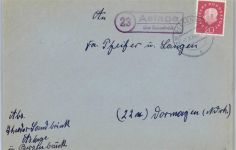 W4554 Aslage Landpoststempel Landpost KEINE AK