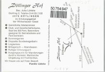 27801 W2879 Dötlingen - Gasthaus, Pension Dötlinger Hof