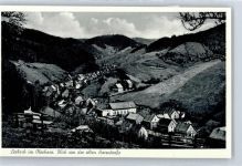 37520 W3360 Lerbach , Harz - Blick von der alten Harzstraße