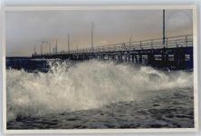 18225 O2565 Arendsee Kühlungsborn, Ostseebad FOTO KEINE AK Foto, Seebrücke