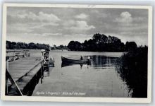 16866 O1910 Kyritz , Prignitz - Blick auf die Insel